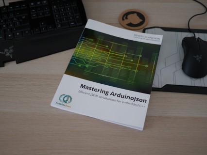 Paperback edition of Mastering ArduinoJson