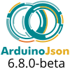 ArduinoJson 6.8.0: more with less!