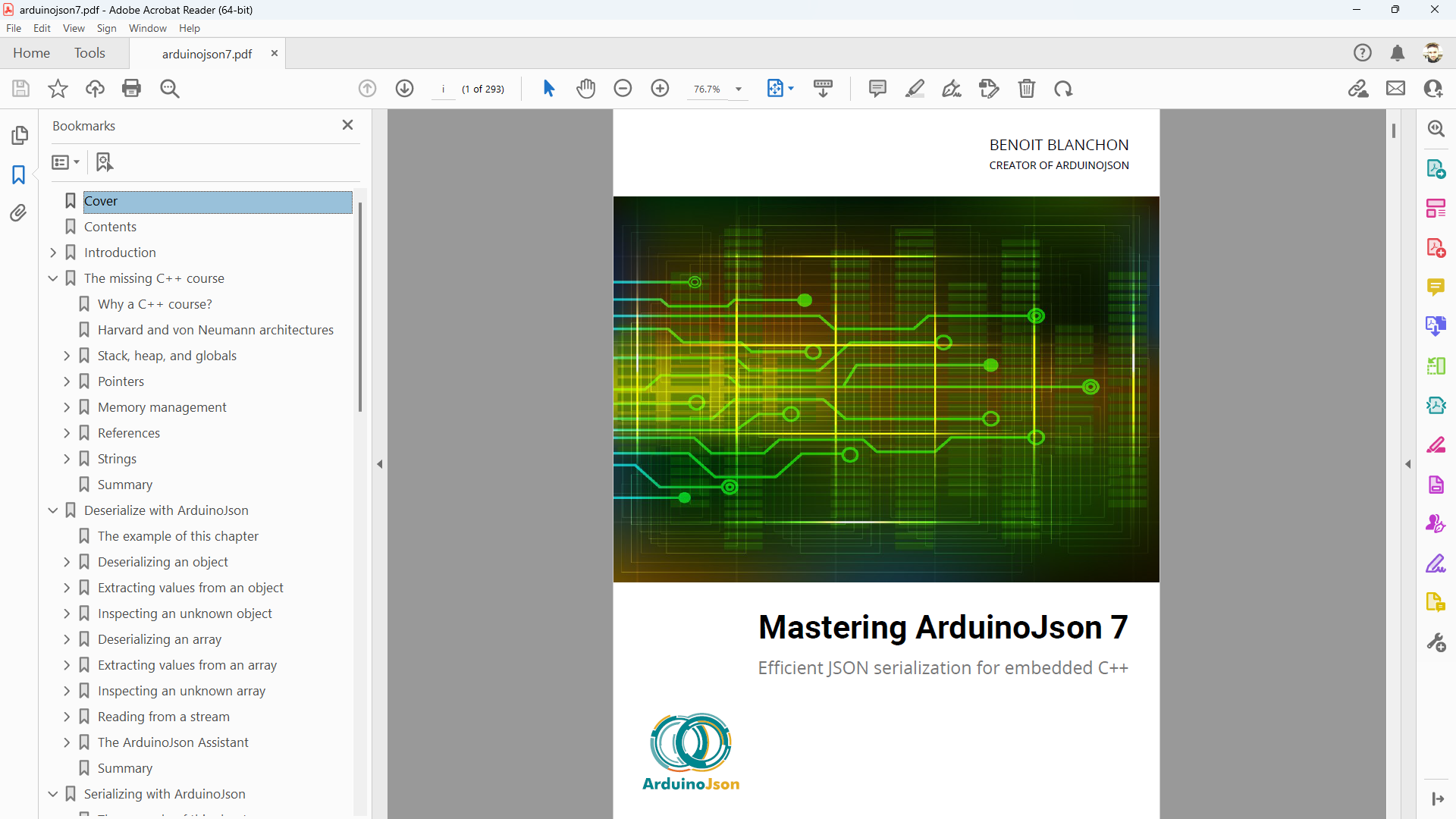 Mastering ArduinoJson 7 in Acrobat Reader